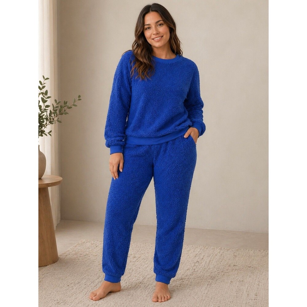 ny and c Sweatshirt And Pants Set Royal Blue Top Size Xl Pants L